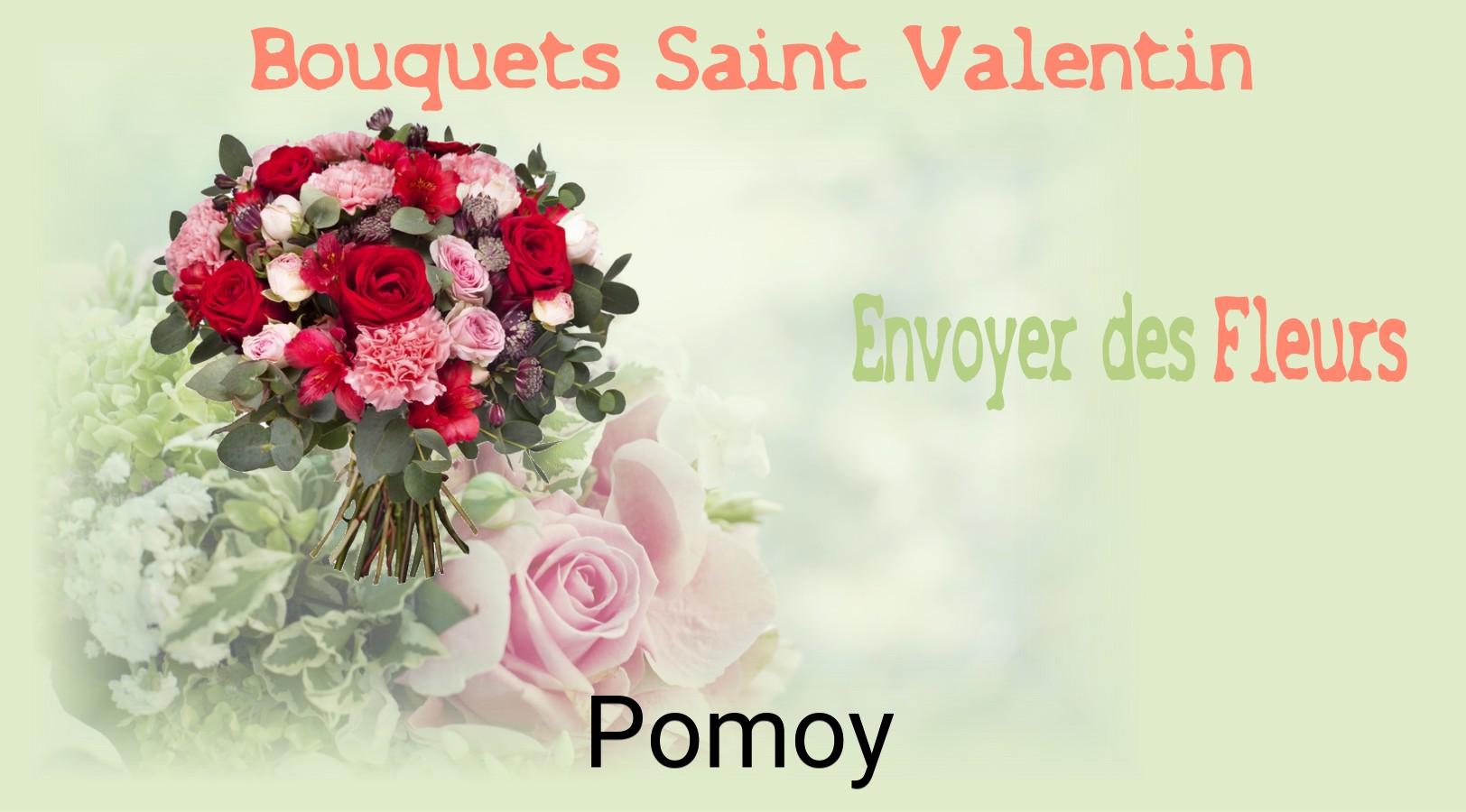 Roses de Saint-Valentin livrées à Pomoy